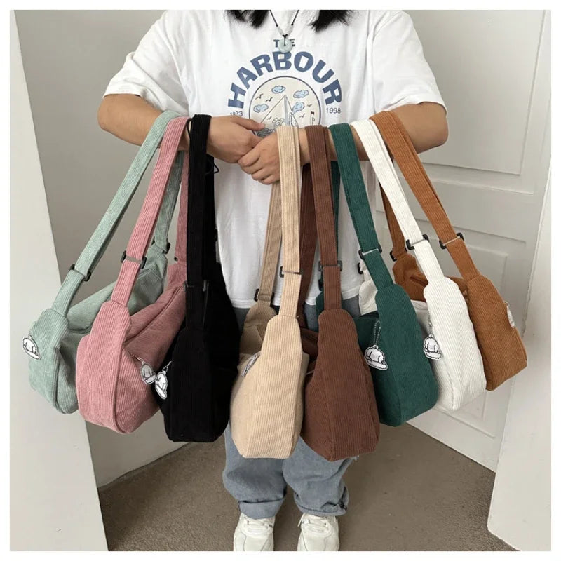 Bolsa estudante casual moda feminina